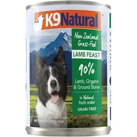 K9 Natural Grass - Fed Lamb Feast Grain - Free Canned Dog Food - Talis Us