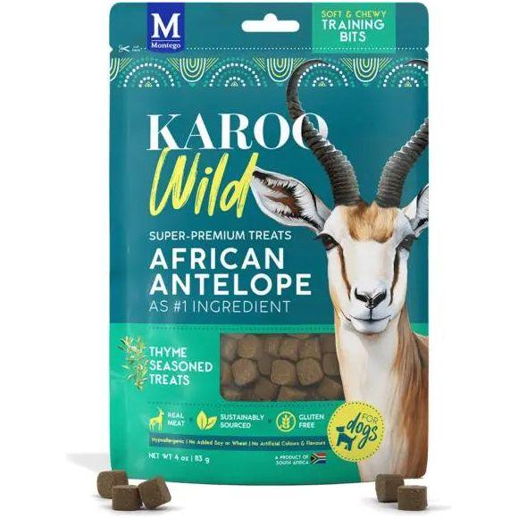 Karoo Wild African Antelope Training Bits Premium Dog Treats 4oz - Talis Us