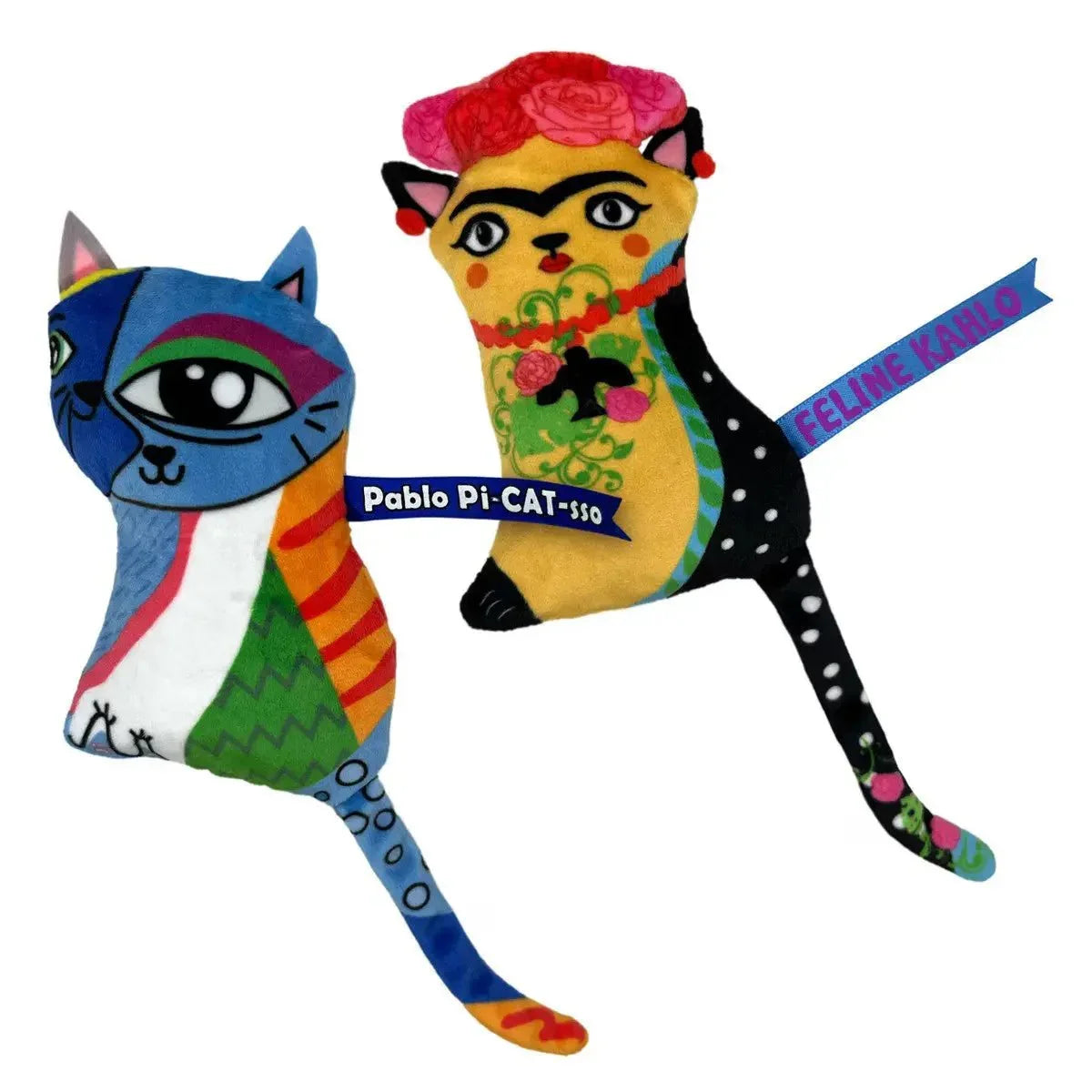 KONG Artz Kahlo Picasso Cat Toy 2pk - Talis Us