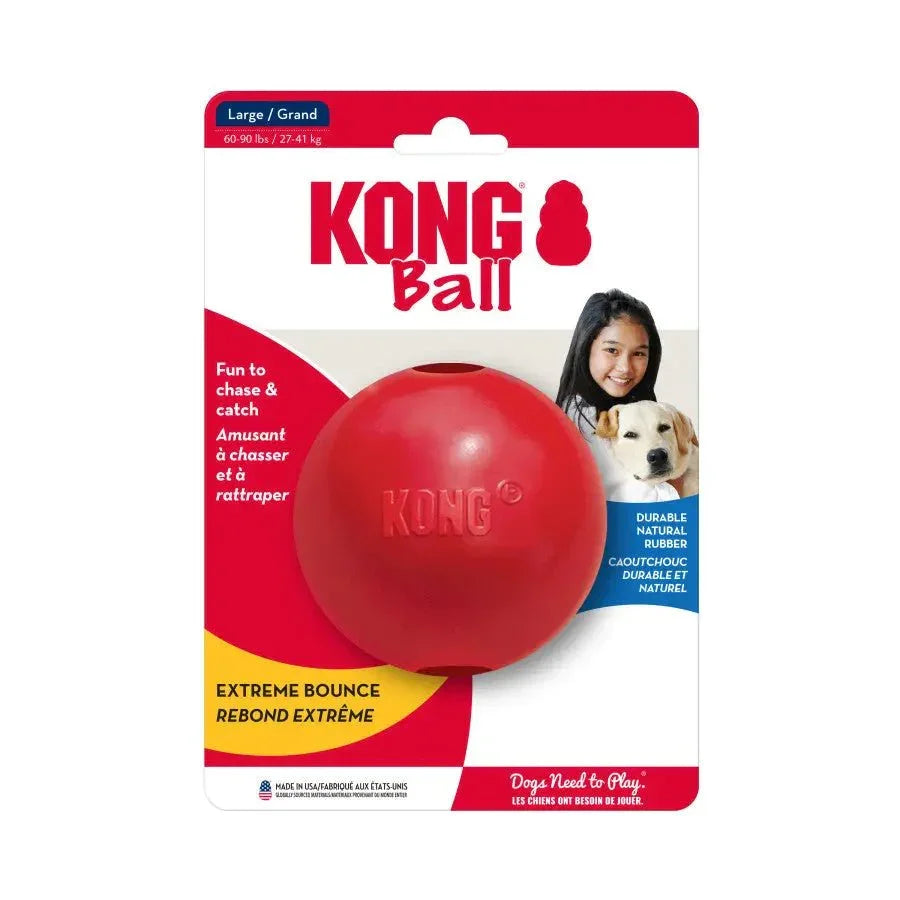 KONG Ball Dog Toy with Hole Large - Talis Us