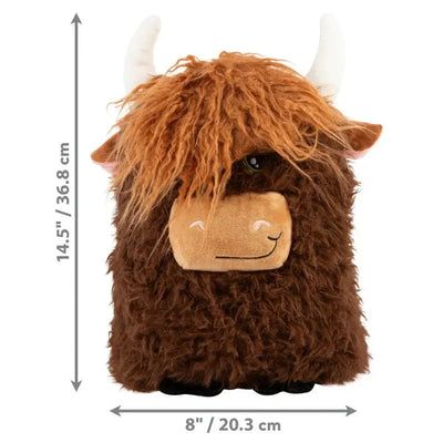 KONG Comfort Highland Cow Dog Toy - Talis Us