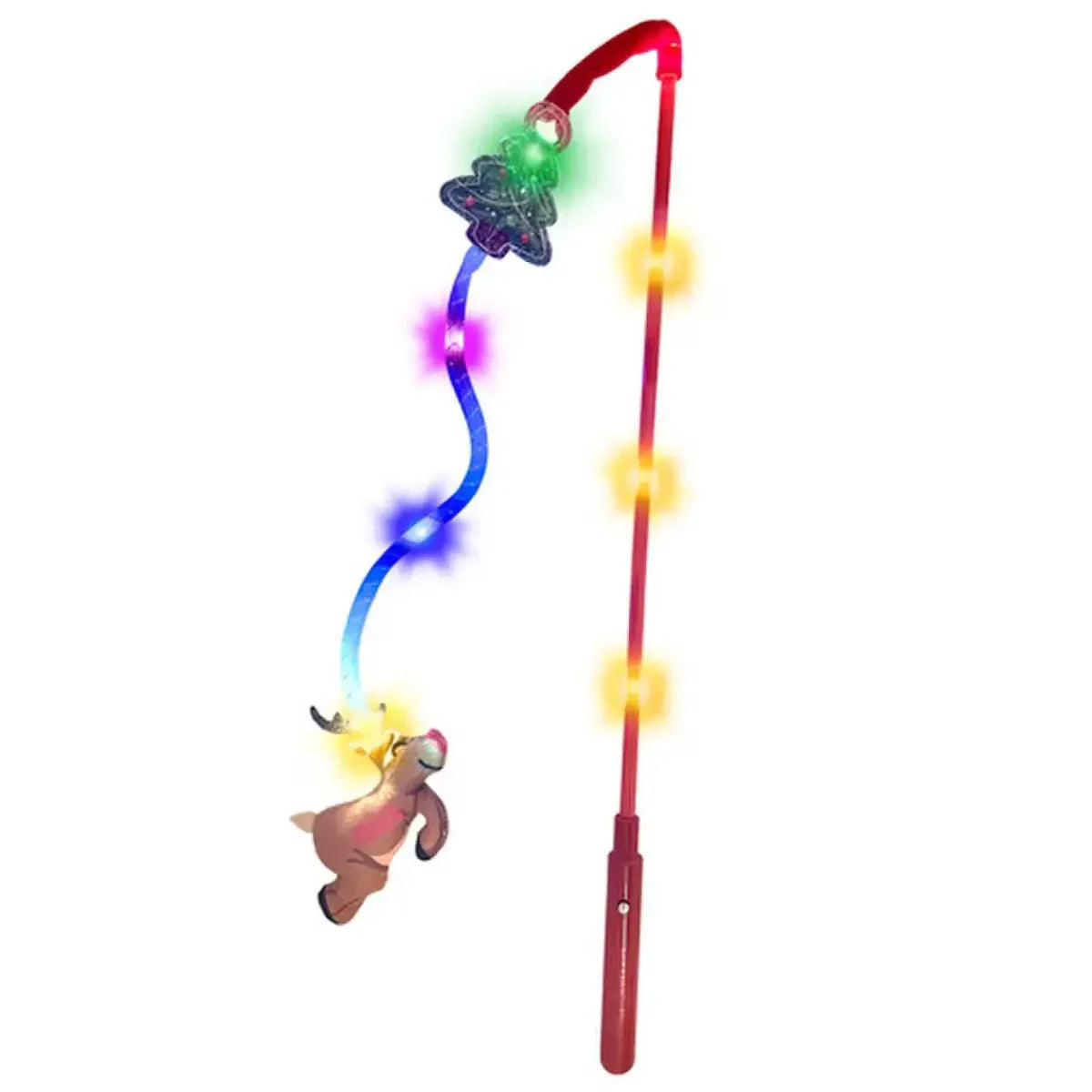 KONG Holiday Teaser Light - Up Reindeer - Talis Us