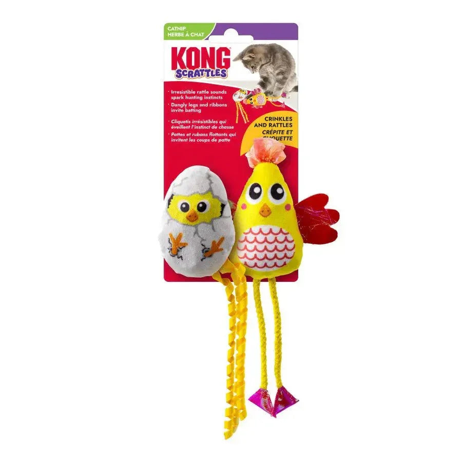 KONG Scrattles Cat Toy 2 pk - Talis Us
