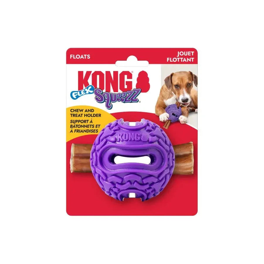 KONG Squeezz Flex Ball Dog Toy - Talis Us