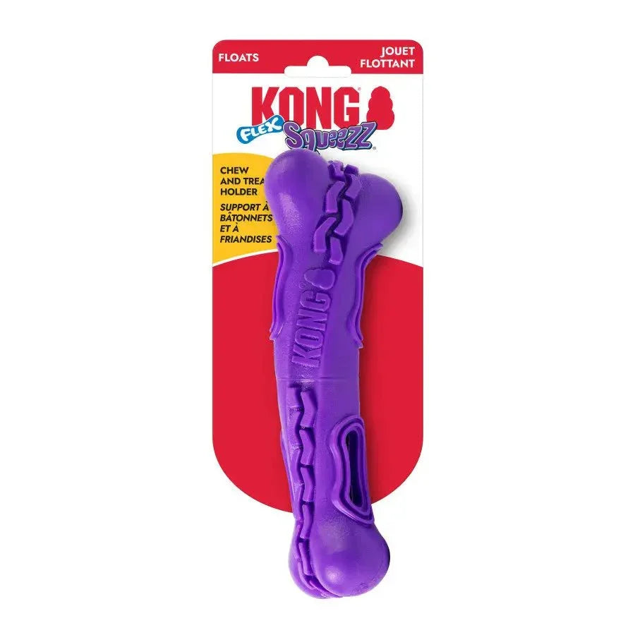 KONG Squeezz Flex Bone Dog Toy - Talis Us
