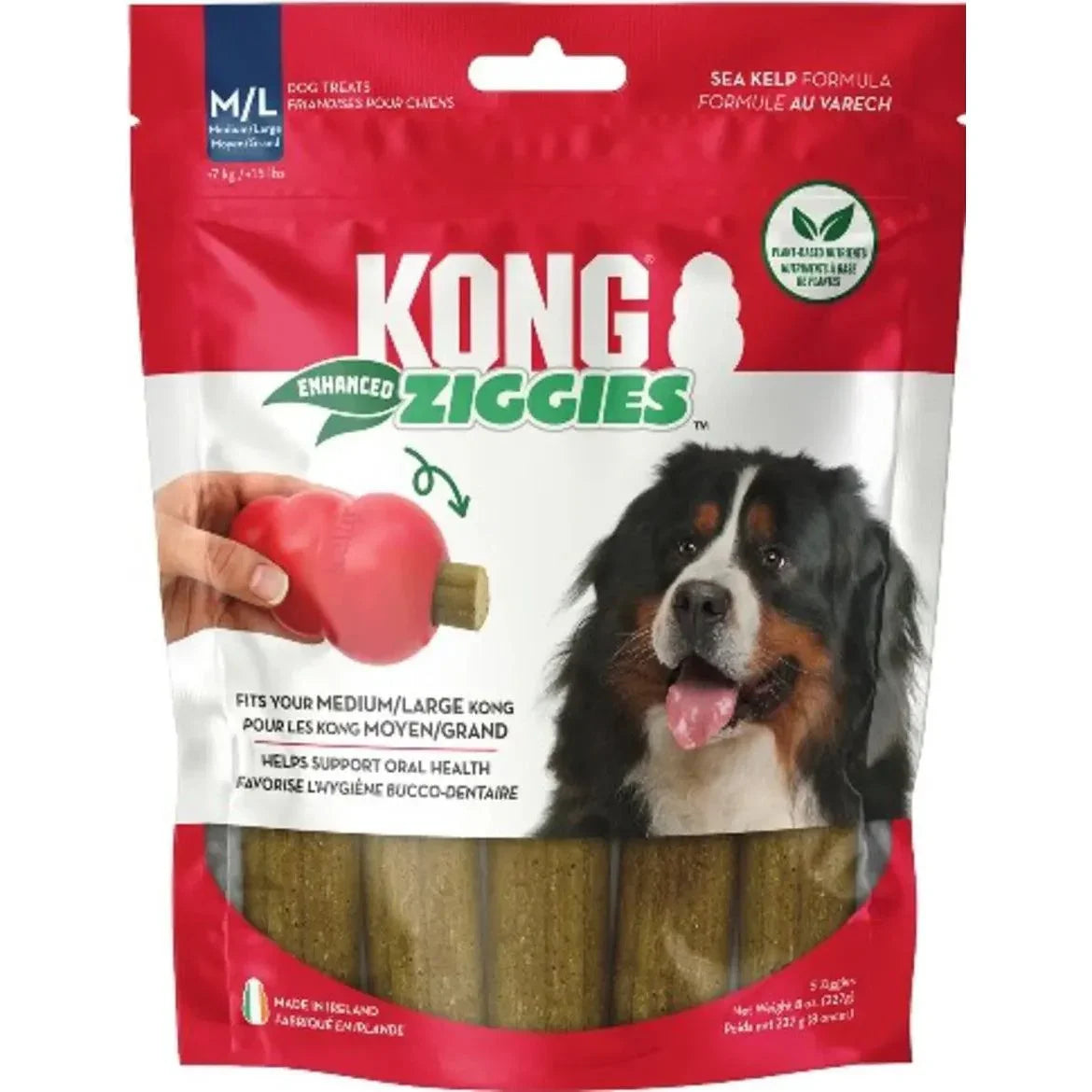KONG Ziggies Enhanced Plant - Based Dog Treats - Talis Us
