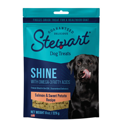Stewart Shine w/Omega3 Freeze Dried Dog Treats for Healthy Coat - Talis Us
