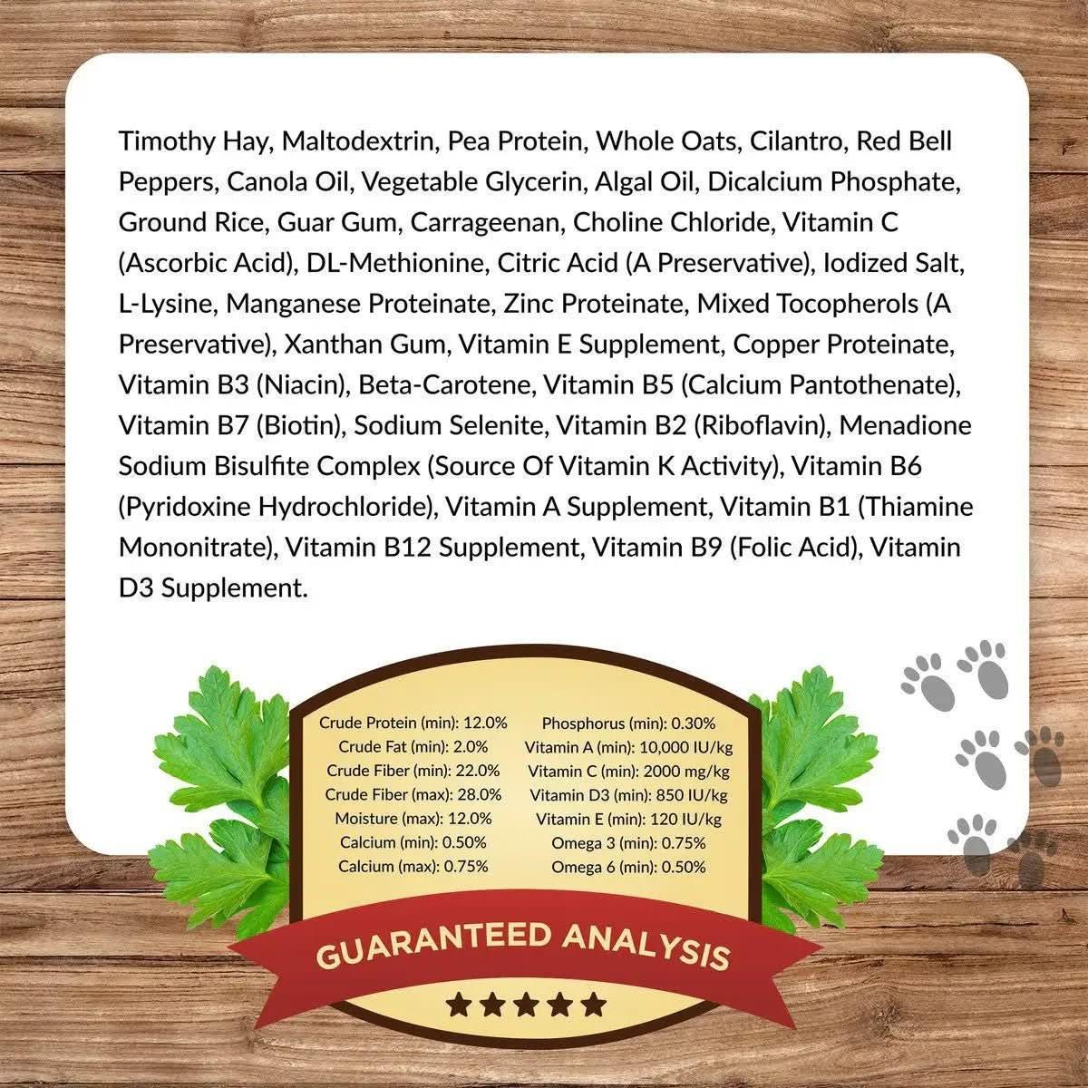 Lafeber Company Hey! Berries Rabbit Food Bell Pepper & Cilantro - Talis Us