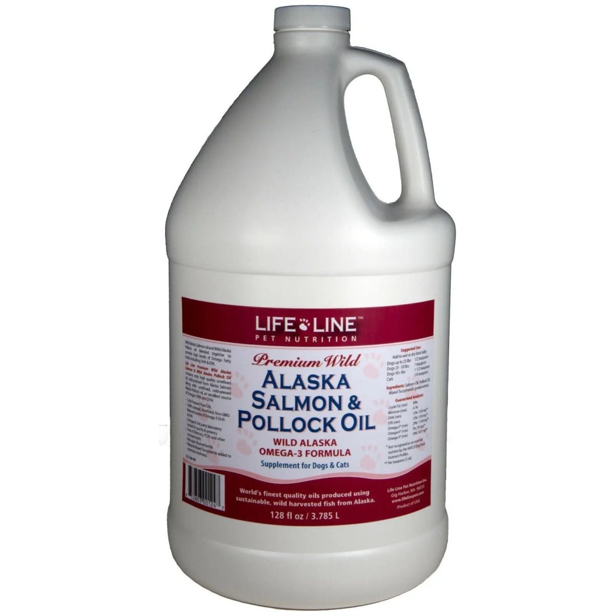 Life Line Pet Wild Alaska Omega - 3 Wild Salmon & Wild Pollock Oil Blend for Pets - Talis Us