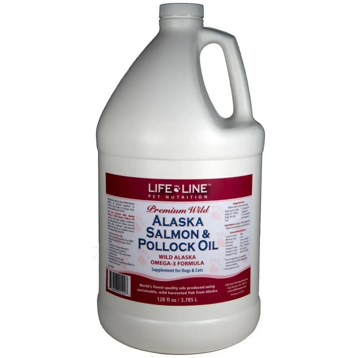 Life Line Pet Wild Alaska Omega - 3 Wild Salmon & Wild Pollock Oil Blend for Pets - Talis Us