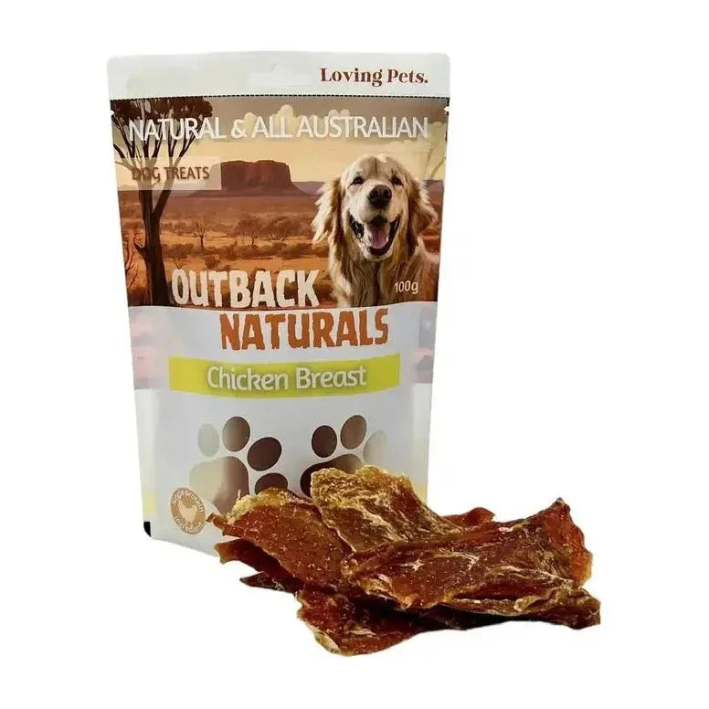 Loving Pets Australia Chicken Breast Dog Treats 7.05 oz - Talis Us