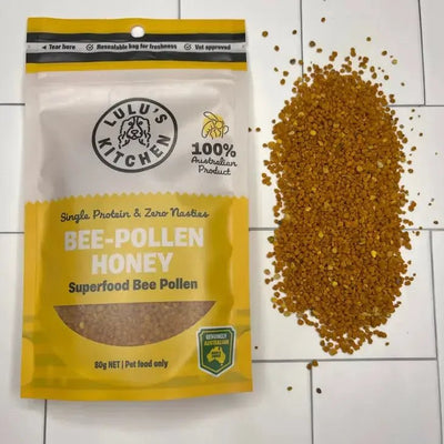 Lulu's Kitchen Bee - Pollen Antioxidants, Proteins, Vitamins Amino Acids for Dogs 7.1 oz - Talis Us