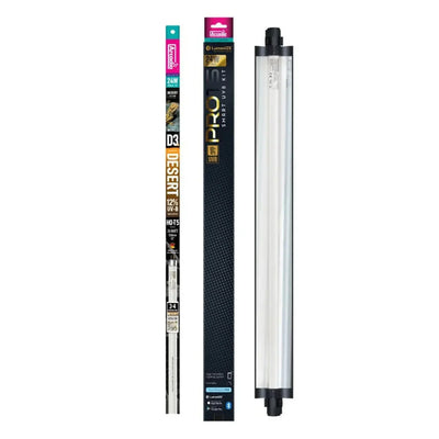 LumenIZE Pro T5 UVB Kit, D3+ Desert, 12% UV - B - Talis Us