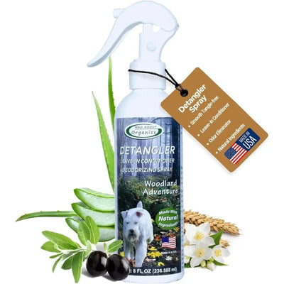 Mad About Organics Detangler Spray - Knot - Free Coats Made Easy 8oz - Talis Us