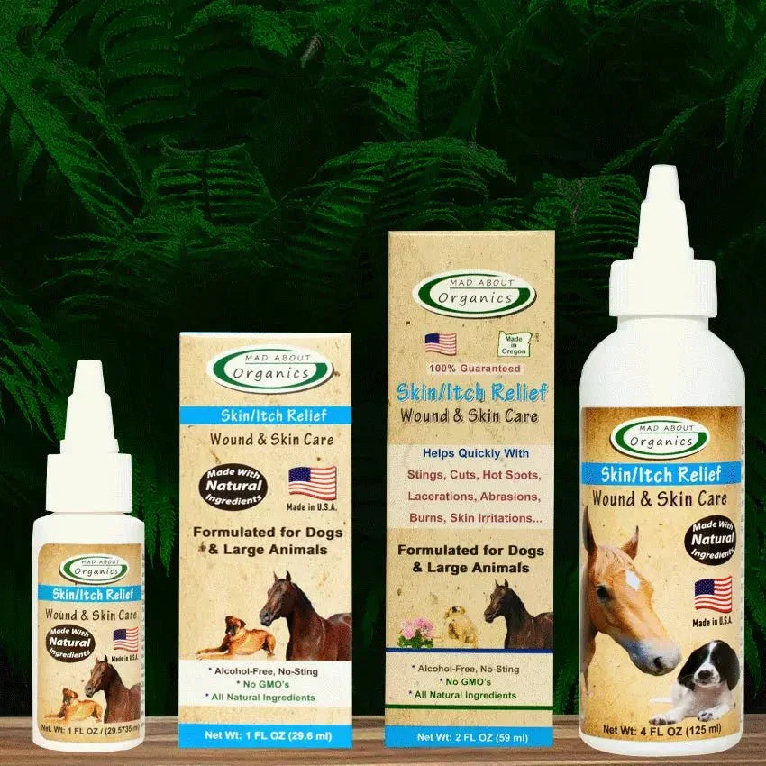 Mad About Organics Herbal Itch Relief for Dogs & Large Animals - Talis Us