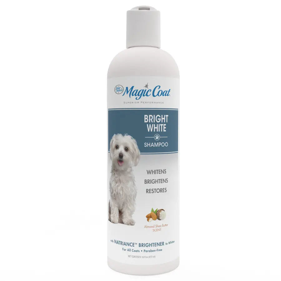 Four Paws Bright White Dog Shampoo for Whitening and Brightening Dog Coats