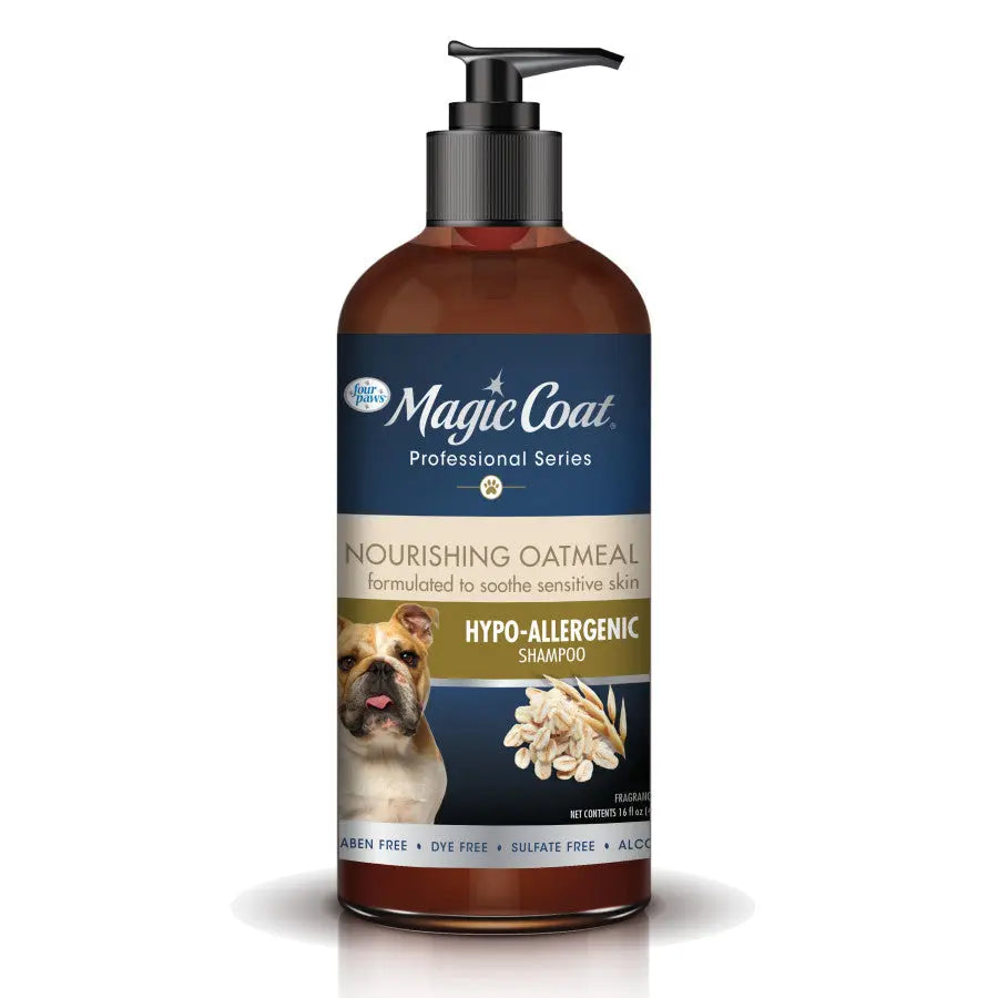 Magic Coat Hypo-Allergenic Oatmeal Dog Shampoo for Sensitive Skin Care and Nourishment