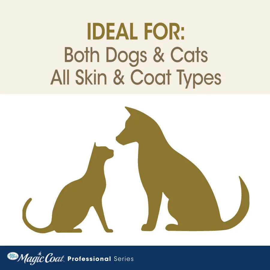 Four Paws hypoallergenic oatmeal dog shampoo suitable for all skin and coat types in dogs and cats