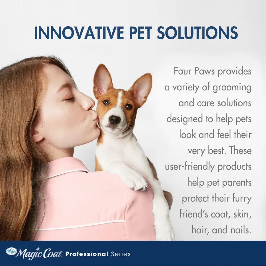 Four Paws oatmeal puppy shampoo for gentle cleaning and soothing for your puppy's skin