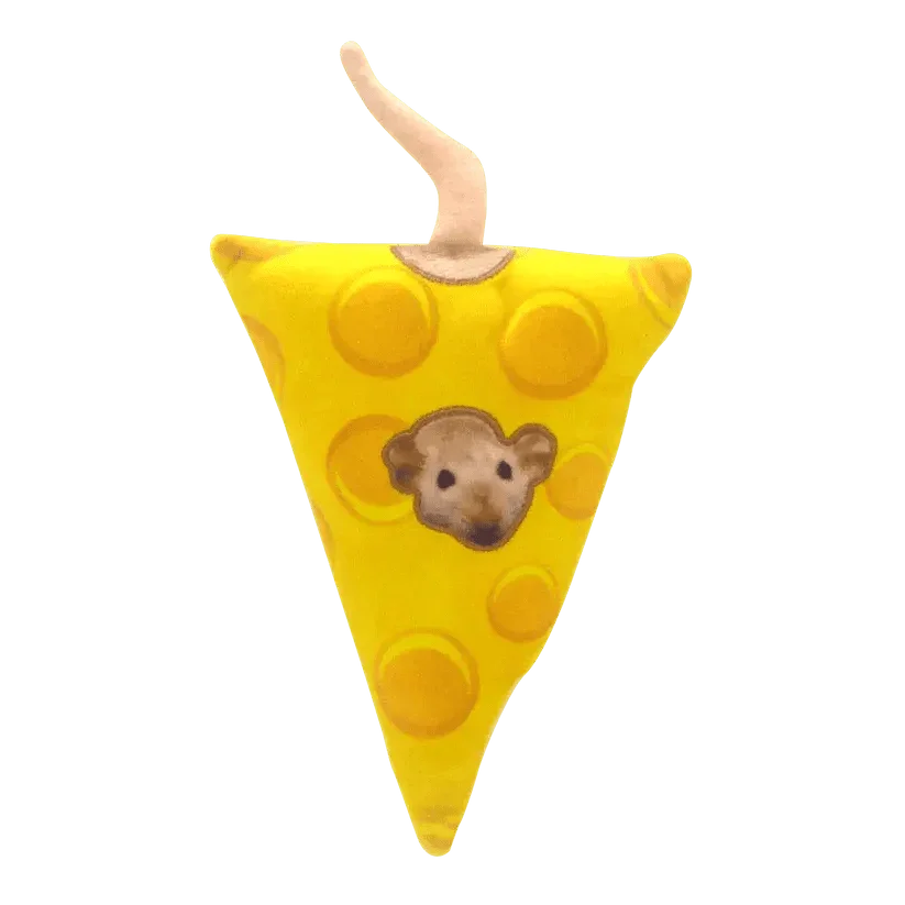 Meowijuana Get Cheezy Cheese & Mouse Cat Toy - Talis Us