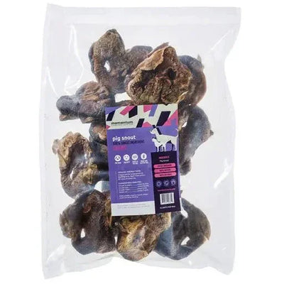 Momentum Carnivore Nutrition Freeze - Dried Pig Snout Dog Chew 14ct - Talis Us