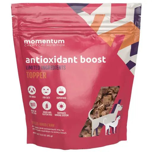 Momentum Carnivore Nutrition Freeze Dried Raw Antioxidant Boost Topper 3oz - Talis Us