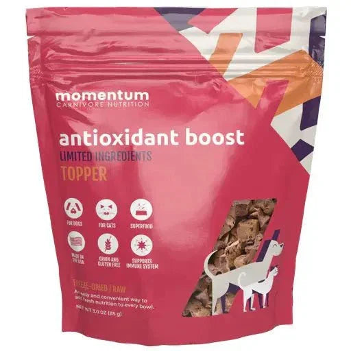 Momentum Carnivore Nutrition Freeze Dried Raw Antioxidant Boost Topper 3oz - Talis Us