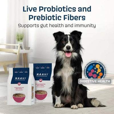 Naavi Slow Roasted Beef Bowl Dry Dog Food - Talis Us