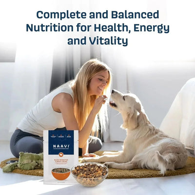 Naavi Slow Roasted Turkey Bowl Dry Dog Food - Talis Us