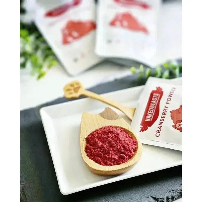 Naked Beasts Organic Cranberry Powder Pet Supplements - Talis Us