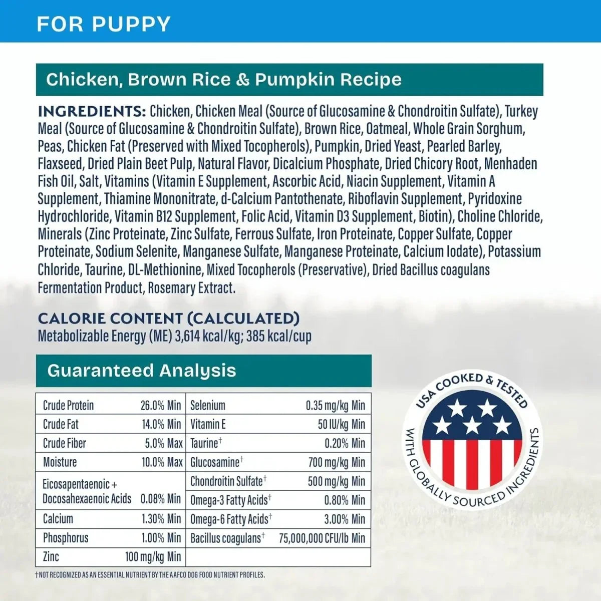 Natural Balance Health Protection Real Chicken, Brown Rice & Pumpkin Puppy Dry Dog Food - Talis Us