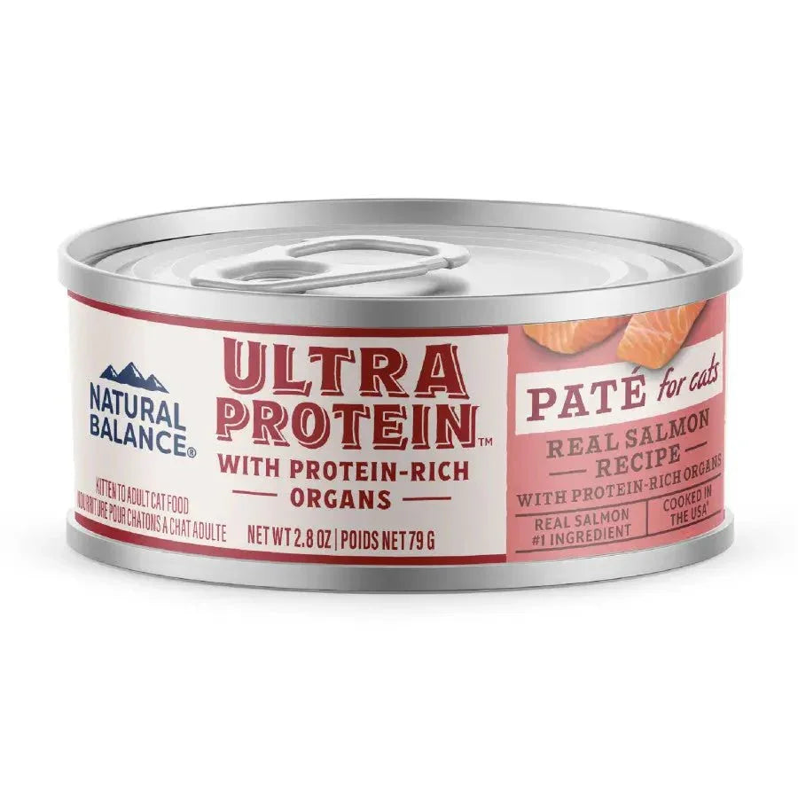 Natural Balance Pet Foods Ultra Protein Rich Organs Pate Canned Cat Food 24ea/2.8 oz - Talis Us