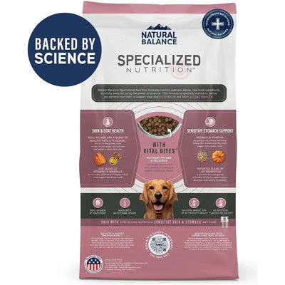 Natural Balance Specialized Nutrition Sensitive Skin & Stomach Salmon & Oatmeal Dry Dog Food - Talis Us