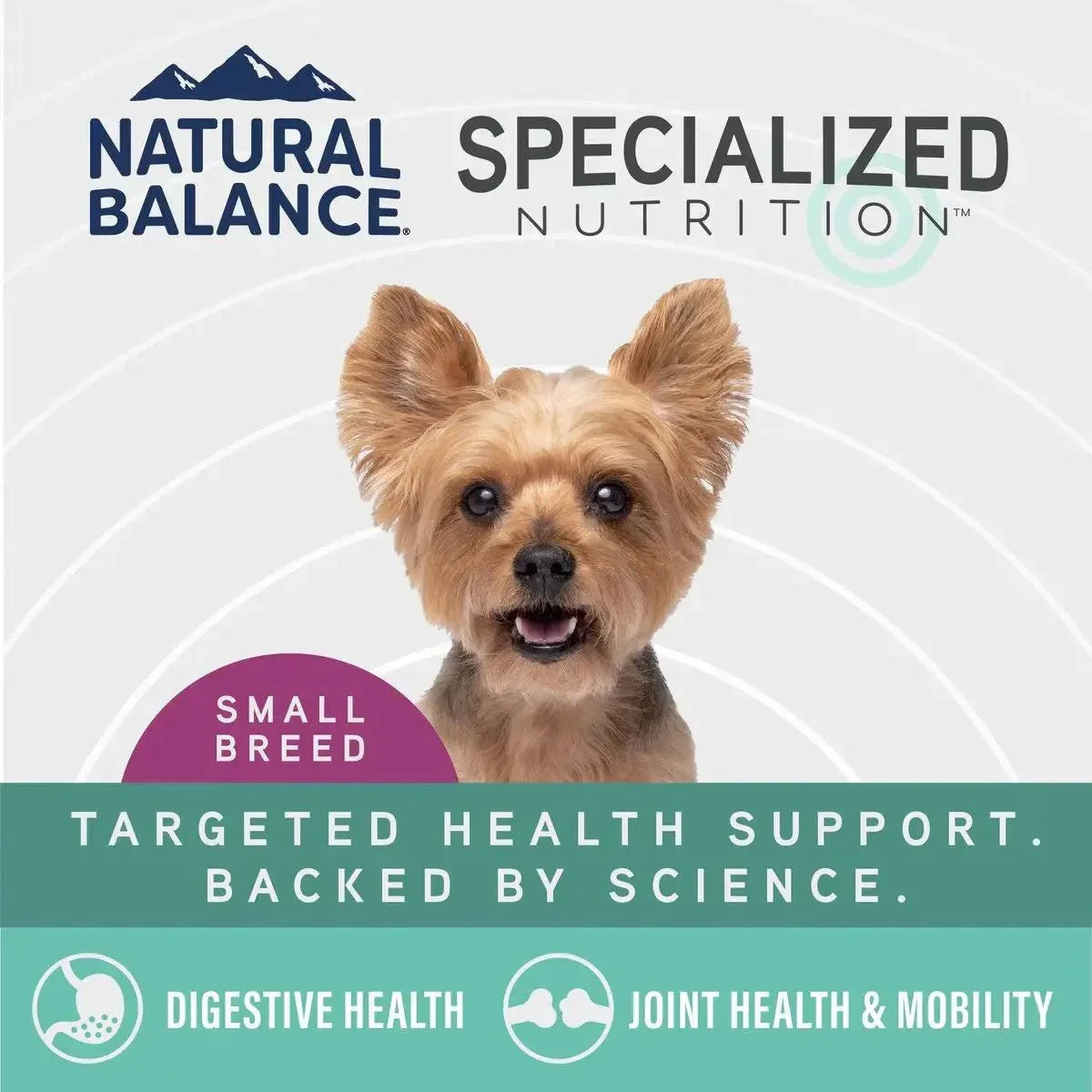 Natural Balance Specialized Nutrition Small Breed Digestive & Joint Health Chicken & Oatmeal Dry Dog Food - Talis Us