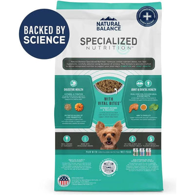 Natural Balance Specialized Nutrition Small Breed Digestive & Joint Health Chicken & Oatmeal Dry Dog Food - Talis Us