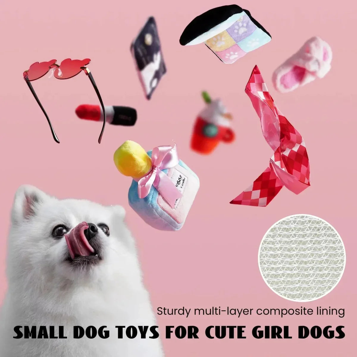 Nocciola Dog Toys Set - Perfect for Play, Gifting & Dress - Up - Talis Us