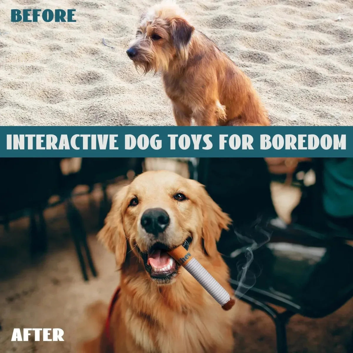 Nocciola Giggle Chew Stick - Interactive Toy for Dogs - Talis Us