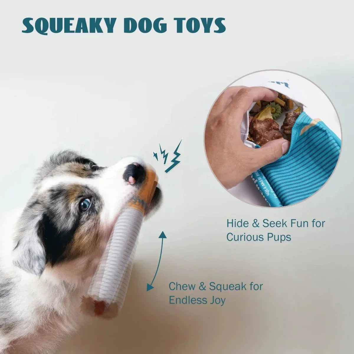 Nocciola Giggle Chew Stick - Interactive Toy for Dogs - Talis Us