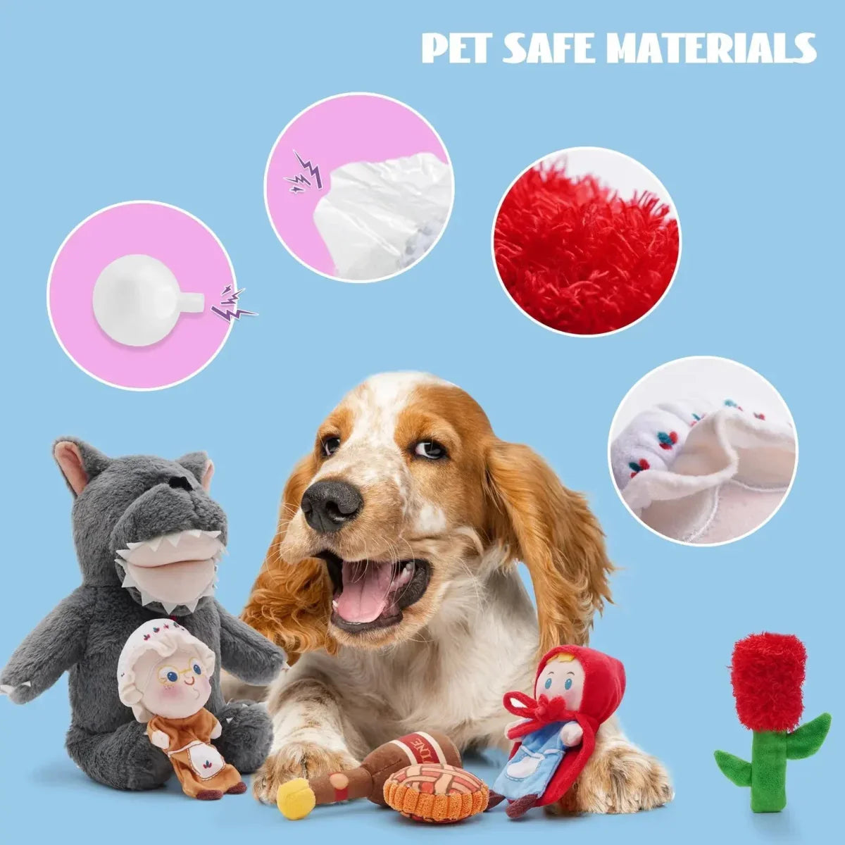 Nocciola Interactive Hide - and - Seek Fairy Tale Dog Toys - Talis Us