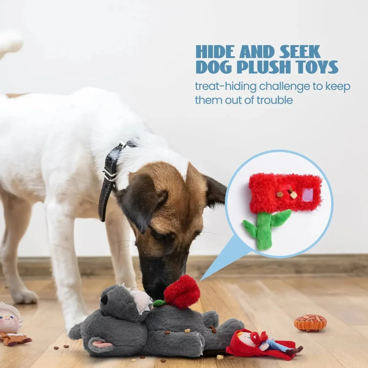 Nocciola Interactive Hide - and - Seek Fairy Tale Dog Toys - Talis Us