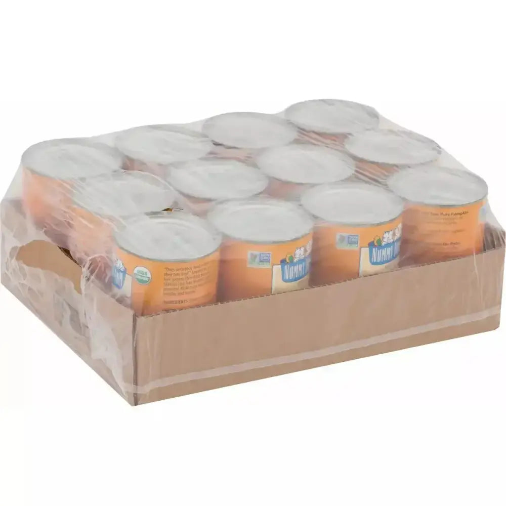 Nummy Tum-Tum Pure Organic Pumpkin Canned Dog & Cat Food 12/15oz Nummy Tum-Tum