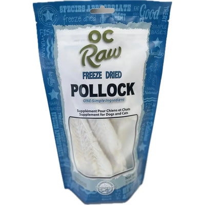 OC Raw Pollock Freeze Dried Dog Treats 3.2oz - Talis Us