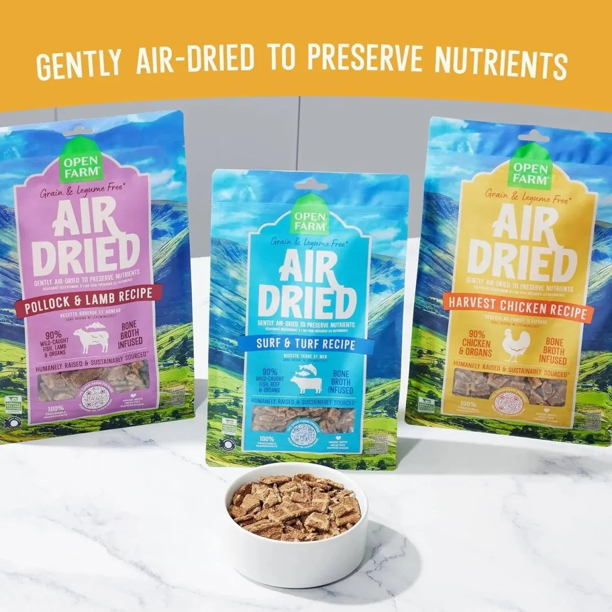 Open Farm Air Dried Harvest Chicken Dog Food - Talis Us