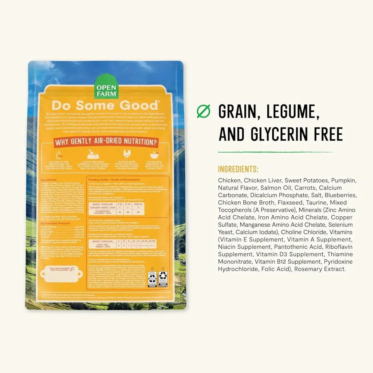 Open Farm Air Dried Harvest Chicken Dog Food - Talis Us