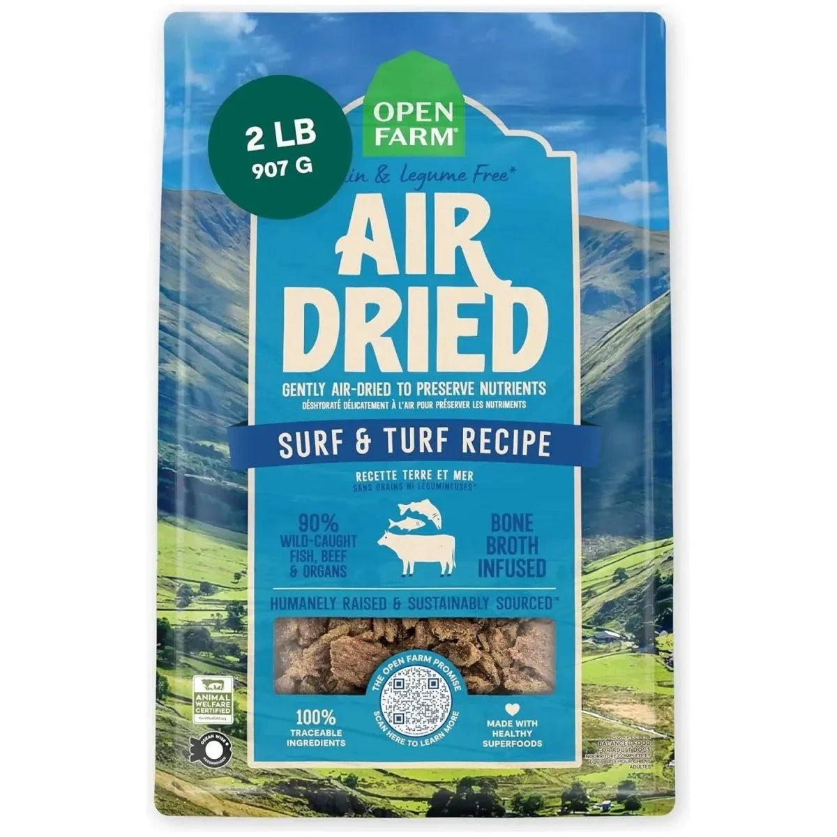 Open Farm Air Dried Surf & Turf Dog Food - Talis Us