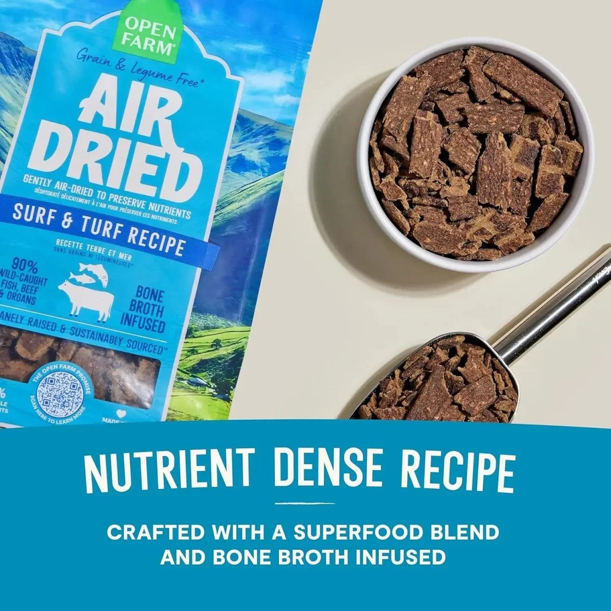 Open Farm Air Dried Surf & Turf Dog Food - Talis Us