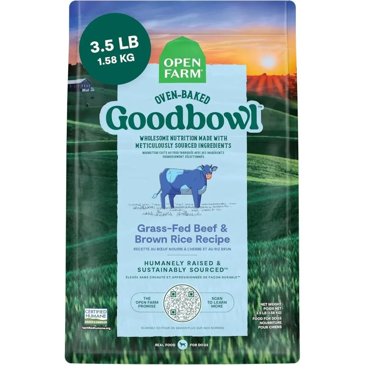 Open Farm GoodBowl Grass - Fed Beef and Brown Rice Dry Dog Food - Talis Us