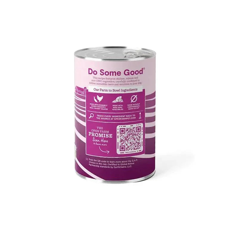 Open Farm Grain Free Chicken & Salmon Wet Dog Food 12 / 12.5 oz - Talis Us