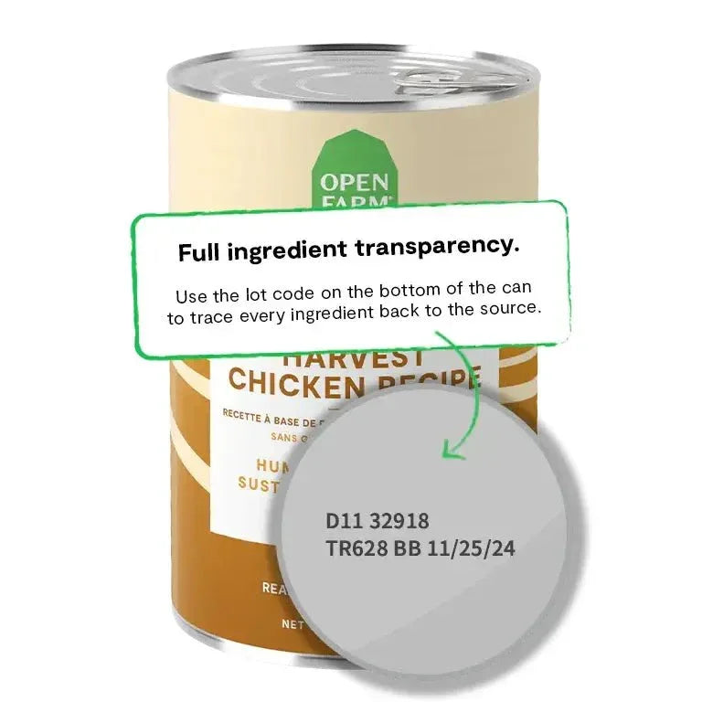 Open Farm Grain Free Harvest Chicken Wet Dog Food - Talis Us
