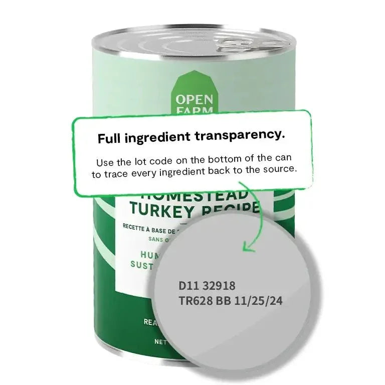 Open Farm Grain Free Homestead Turkey Wet Dog Food 12 / 12.5 oz - Talis Us